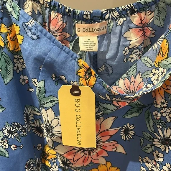 BOG Collective | Floral Midi Skirt - Picture 5 of 6